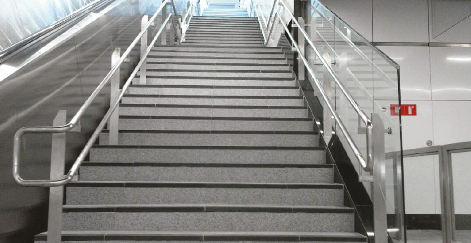 MRT-Stainless Steel Railing - SS Staircase